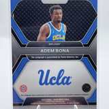 2024 25 Panini Prizm Draft Picks Adem Bona Rookie Draft Picks Autographs DPA ABN (2)