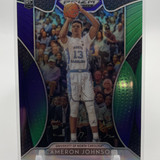 2019 20 Panini Prizm Draft Picks Cameron Johnson Purple Green Prizm Rookie 199 (1)