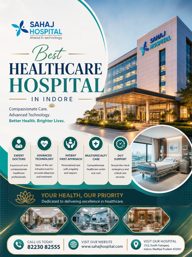 Best Healthcare Hospital in Indore | Advanced Medical Care at Sahaj Hospital.2