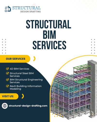 Structural BIM Services help AEC professionals create coordinated, information-rich models that support better planning, detailing, and project execution. Our expertise combines Structural BIM Services with BIM Modeling Services to improve design coordination, identify potential issues, and maintain accurate project information. With a focus on accuracy, prompt delivery, and client-specific requirements, we help AEC firms manage structural information more effectively. Choose our Structural BIM Services in Seattle for professional modeling support, better coordination, and quality-focused structural documentation.

Our Services:
Revit Building Information Modeling
4D BIM Services
Structural Steel BIM Services
BIM Structural Engineering Services

Visit Us: https://structural-design-drafting.com/2d-3d-structural-drafting/3d-bim-structural-services.html