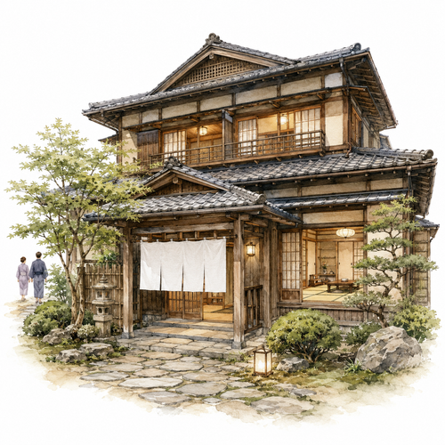 12. 旅館（りょかん）— penginapan tradisional Jepang.png