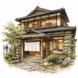 12. 旅館（りょかん）— penginapan tradisional Jepang