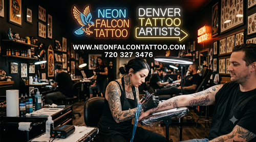 Top  Denver Tattoo Artists | Neon Falcon Tattoo.png