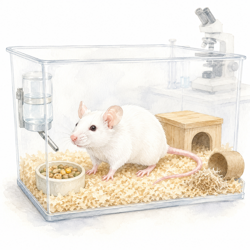 30. マウス — tikus percobaan laboratory mouse.png