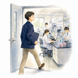 27. 進みます（すすみます）— melanjutkan studi ke jenjang berikutnya