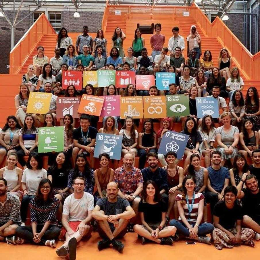 Cohort group picture at TU Delft Summer School