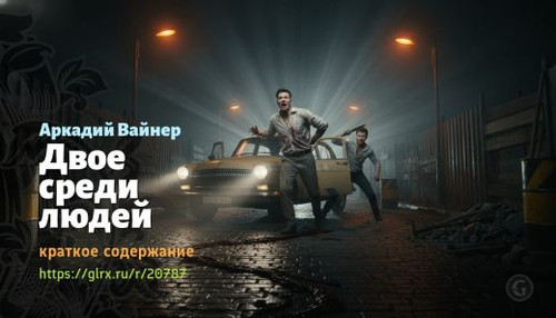 Читать краткий пересказ книги «Двое среди людей» (автор: Аркадий Вайнер). Аркадий Вайнер: «Двое сред.jpg