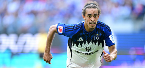 Yussuf Poulsen (HSV)Hamburg, 26.07.2025, Fussball, Hamburger SV, Volksparkfestival 2025, Testspiel, .jpg