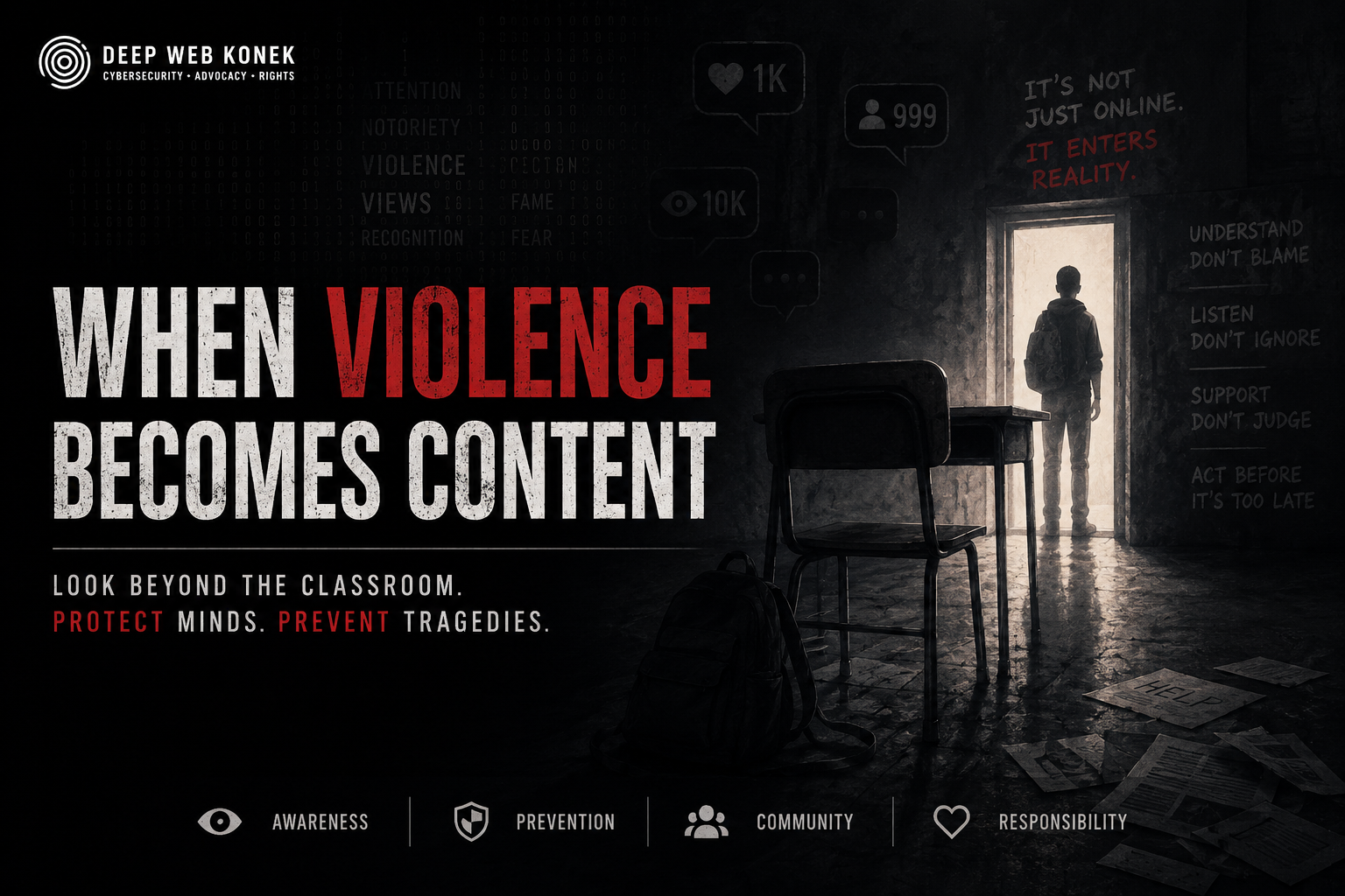 When Violence Becomes Content: We Must Look Beyond the Classroom