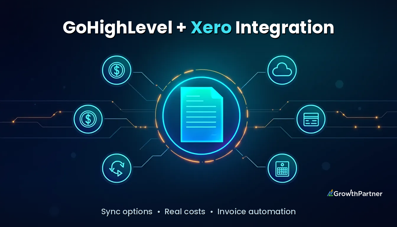 GoHighLevel Xero Integration: Setup & Cost (2026) — HL Growth Partner, Dr Priya Jaganathan