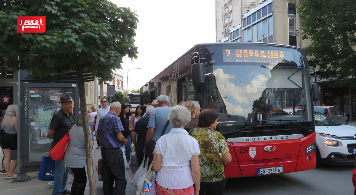 Privremena izmena saobraćaja autobusa u Kragujevcu zbog Arsenal festa 2026