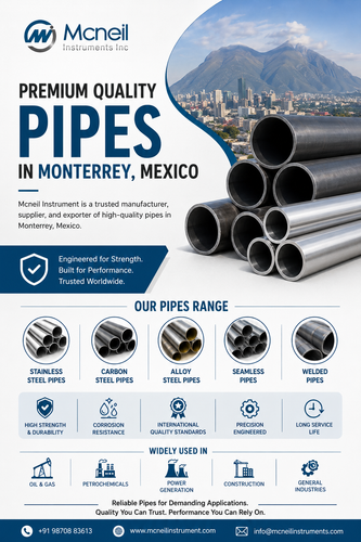 Pipes Manufacturer, Supplier & Exporter in Monterrey, Mexico | Mcneil Instrument.png