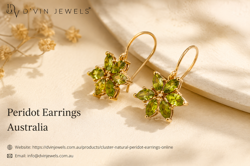 Peridot Earrings Australia.png