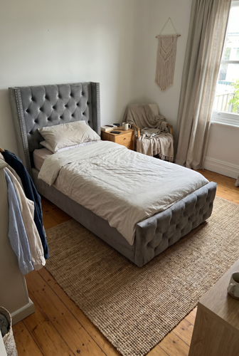 Single ottoman bed from Dream Home Store with winged frame.png