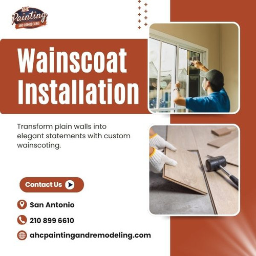 Wainscoat Installation in San Antonio.jpg