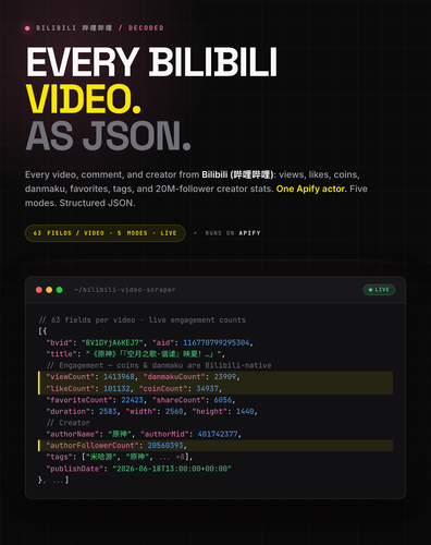 bilibili video scraper hero.png