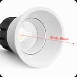 iDL29 den led downlight am tran chieu diem philips inside idl29 cri90 ip44 8w 10w 12w (3)