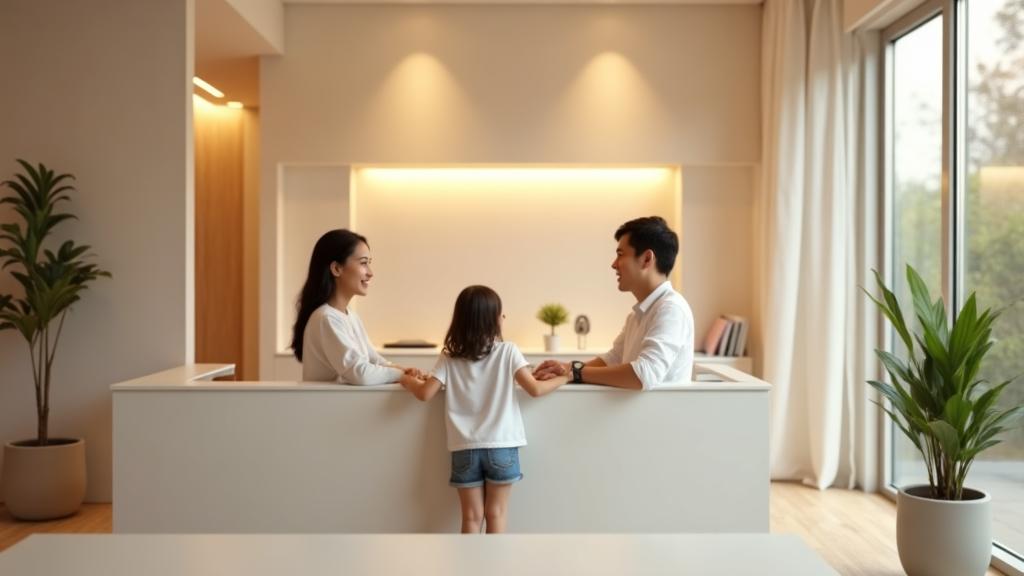 Gérer les appels des parents au cabinet dentaire familial
