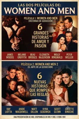Women And Men 2in1 [1990-1991] [DVD9] [Latino]