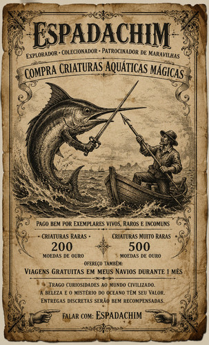 Cartaz Espadachim