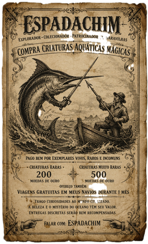 Cartaz Espadachim