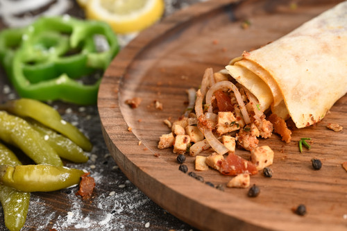 Chicken Tantuni in Turkish Lavash wrap3.jpg