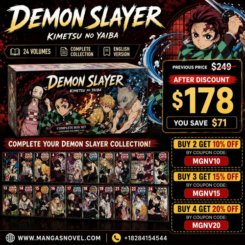 Own the Complete Demon Slayer Journey – 24 Hardcover Volumes.jpg