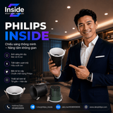 iDL30 den led downlight am tran chieu diem philips inside idl30 cri90 ip44 6w 8w 10w