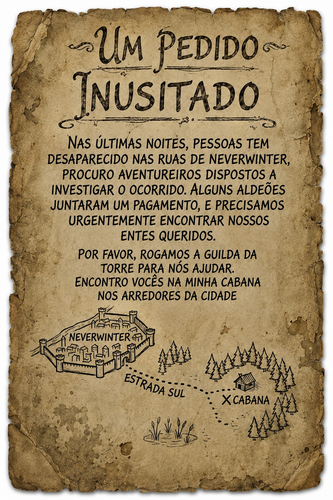 Missão pedido inusitado