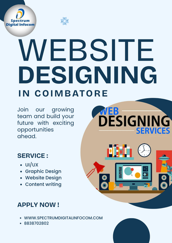 Blue Modern Illustration We Are Hiring A4 Document.png
