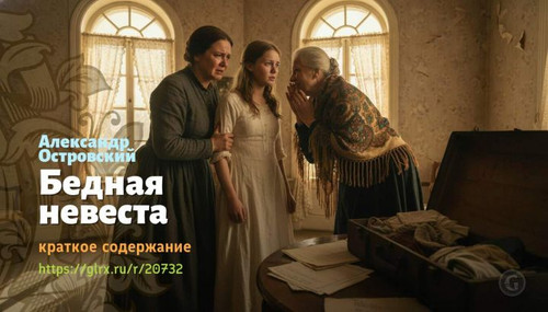 Читать краткий пересказ книги «Бедная невеста» (автор: Александр Островский). Александр Островский: .jpg
