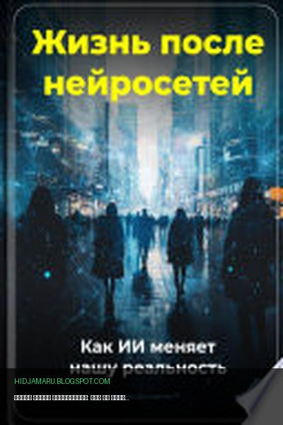 Обложка книги «Жизнь после нейросетей: Как ИИ меняет нашу реальность» - Артем Демиденко