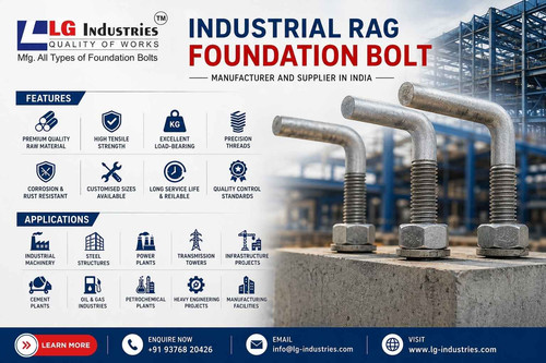 Industrial Rag Foundation Bolt Manufacturer and Supplier in India LG Industries.jpg