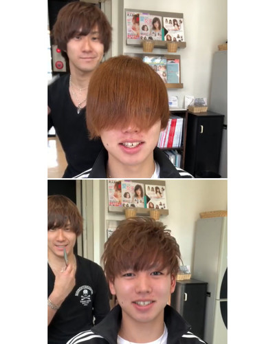 Japanese hairdresser rejuvenate their clients with just one haircut and enchants thousands of people.jpg