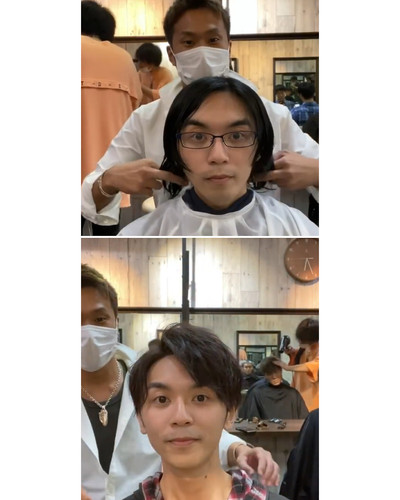 Japanese hairdresser rejuvenate their clients with just one haircut and enchants thousands of people.jpg