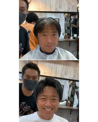 Japanese hairdresser rejuvenate their clients with just one haircut and enchants thousands of people.jpg