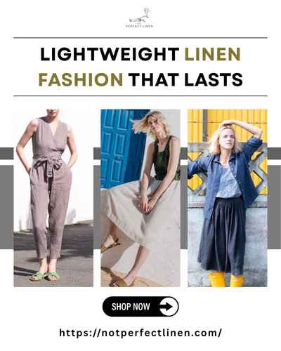 Elegant Linen Dress Collection  - not PERFECT LINEN.jpg