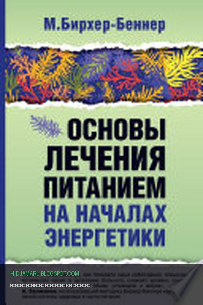 Обложка книги «Основы лечения питанием на началах энергетики» - Максимилиан Бирхер-Беннер