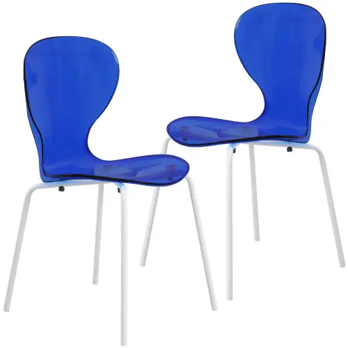 Oyster Stackable Dining Chair With Stainless Steel White Legs Set of 2 (1).webp