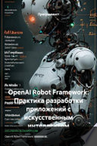Обложка книги «OpenAI Robot Framework: Практика разработки приложений с искусственным интеллектом» - Программист