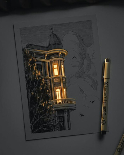 When Cities Glow Nikita Busyak Turns Simple Sketches Into Luminous Dreams 6821d4fb9943b 700.jpg