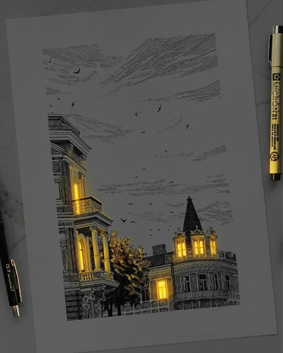 When Cities Glow Nikita Busyak Turns Simple Sketches Into Luminous Dreams 6821d501c4c24 700.jpg