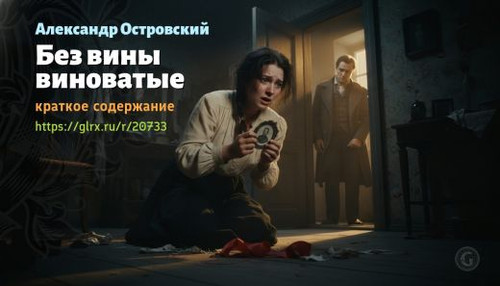Читать краткий пересказ книги «Без вины виноватые» (автор: Александр Островский). Александр Островск.jpg