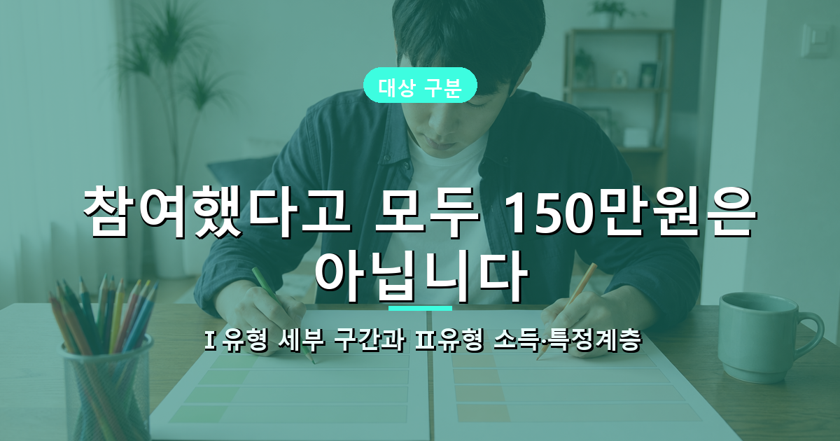 국민취업지원제도 참여 기준과 취업성공수당 지급 대상 기준의 차이를 보여주는 비교 이미지