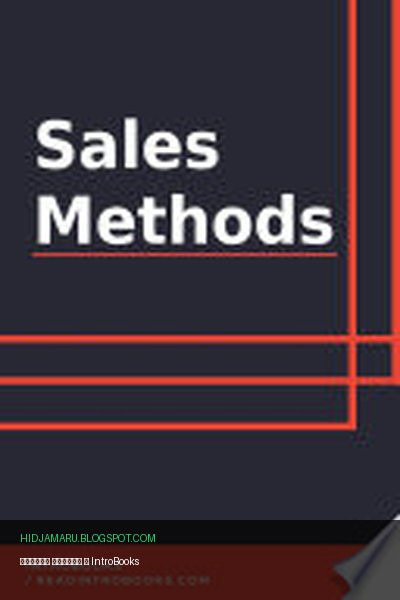 Обложка книги «Методы продаж» - IntroBooks
