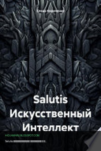 Обложка книги «Salutis Искусственный Интеллект» - Елена Николаевна Кириченко