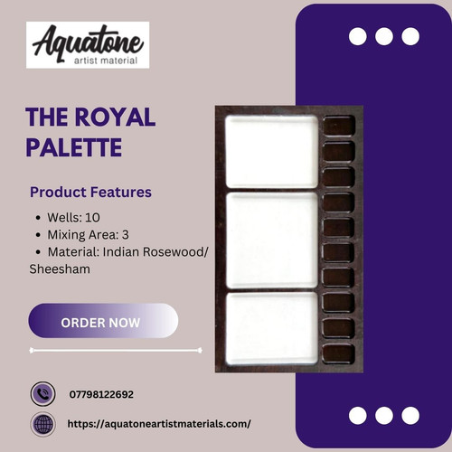 The Royal Palette Wooden Watercolour Palette.jpg
