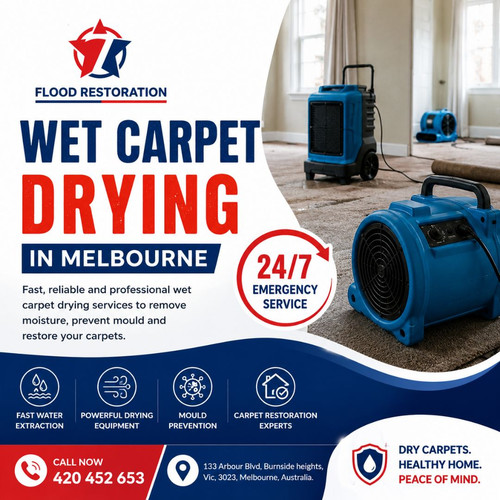 Wet Carpet Drying in Melbourne | Fast Carpet Drying Services.jpg