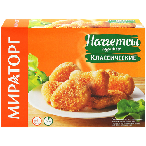 4630056985554 393217 НАГГЕТСЫ МИРАТОРГ КУРИНЫЕ КЛАССИЧЕСКИЕ 250ГР КОР.png