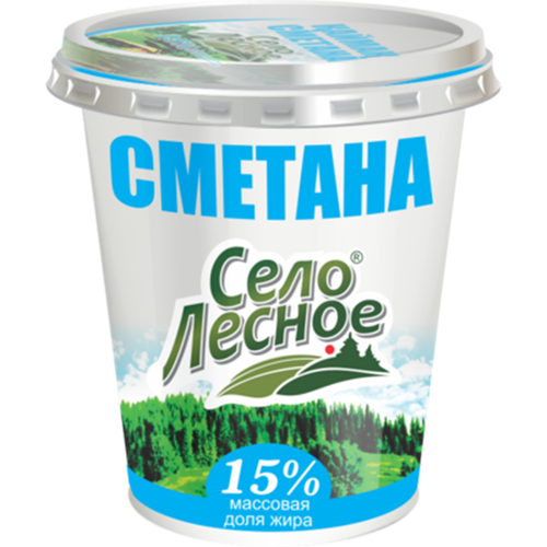 4870064001147 175518 СМЕТАНА СЕЛО ЛЕСНОЕ 15% 360ГР СТАК.png